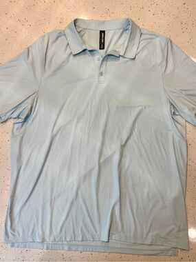 Kirkland Signature PerformancPolo Shirt - Light Blue